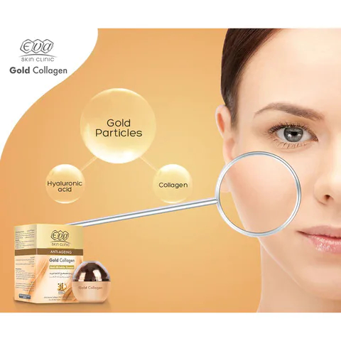 Eva Gold Collagen Anti-Aging Day Cream, 50 Ml, Eva, Jordan-Amman