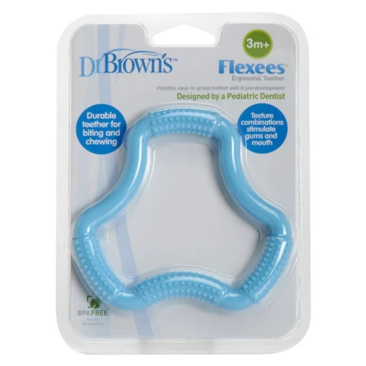 Dr. Brown's A Shaped Teether,  Flexees(Colors May Vary) - دكتور براونز - Image 2