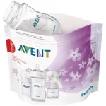 أكياس التعقيم بالبخار في الميكروويف من Philips Avent (عبوة من 5 أكياس) - فيليبس افينت