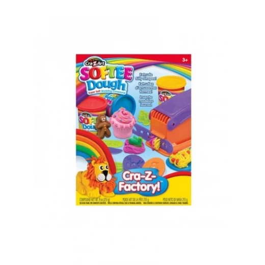CRAZART - SOFTEE DOUGH SUPER HAIR & PLAY SHOP ASST CRAZART - SOFTEE DOUGH SUPER HAIR & PLAY SHOP ASST