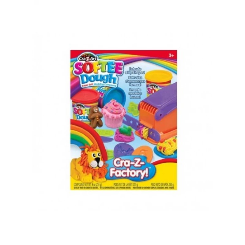 CRAZART - SOFTEE DOUGH SUPER HAIR & PLAY SHOP ASST - كري-زي-آرت