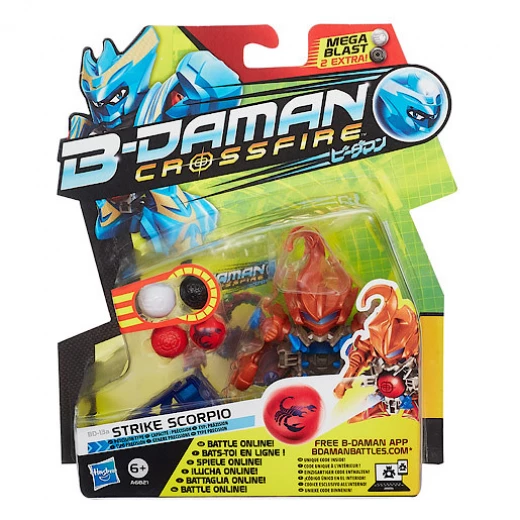 B-Daman Crossfire Figure - Strike Scorpio B-Daman Crossfire Figure - Strike Scorpio