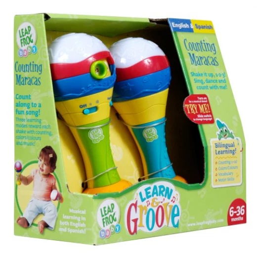 LeapFrog Learn & Groove Counting Maracas LeapFrog Learn & Groove Counting Maracas