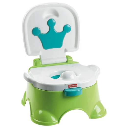 Fisher Price Stepstool Potty Green - فيشر برايس - Image 7
