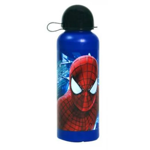 Spider man Plastic Bottle - Blue Spider man Plastic Bottle - Blue