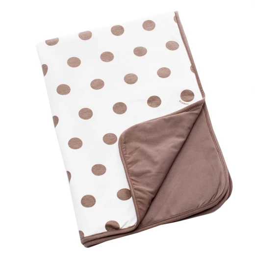Doomoo Dream Baby Cotton Blanket (100 x 75 cm, Dots Taupe ) Doomoo Dream Baby Cotton Blanket (100 x 75 cm, Dots Taupe )