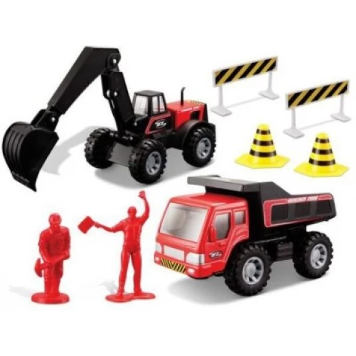 Maisto Builder Zone Rapid Repair Set (Red) - مايستو - Image 2