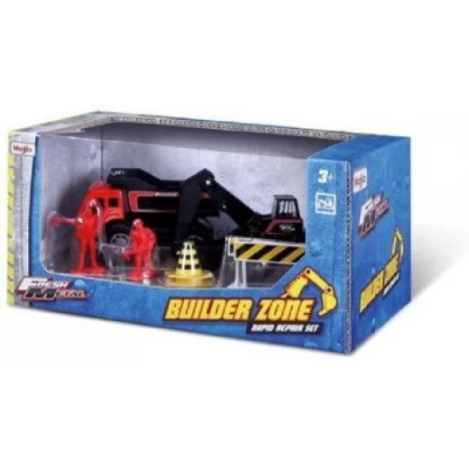 Maisto Builder Zone Rapid Repair Set (Red)