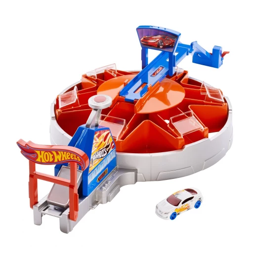 Hot Wheels Launching Garage Playset - هوت ويلز - Image 2