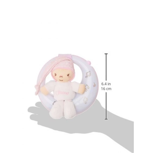 Chicco Goodnight Moon Soft Musical Nightlight Pink - تشيكو - Image 3