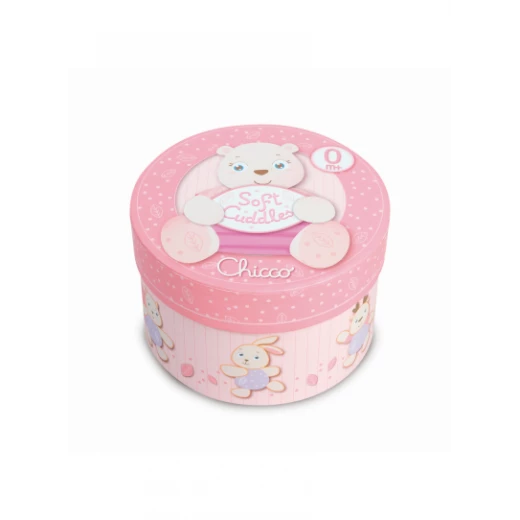 Chicco - Plush Bear Maxi- pink (with gift box) - تشيكو - Image 2