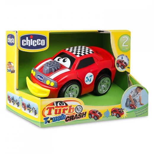 Chicco Turbo Touch Crash Car - Derby Red Chicco Turbo Touch Crash Car - Derby Red