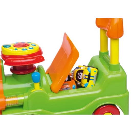 Chicco - Green and Orange New Loco Train Sit N Ride - تشيكو - Image 2