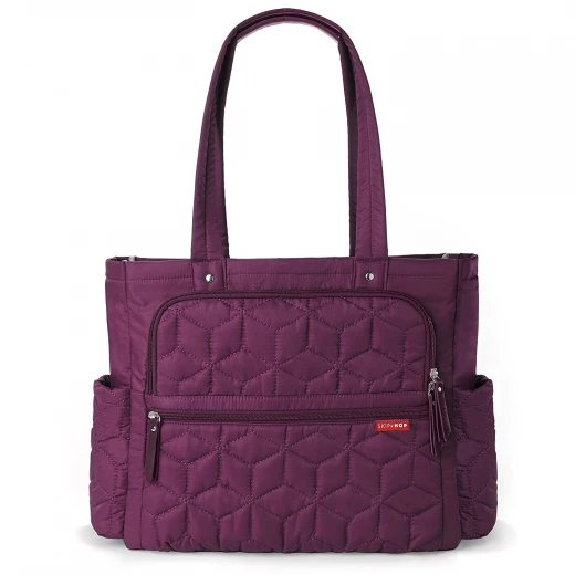 Skip Hop FORMA Pack & Go Diaper Tote, Berry Skip Hop FORMA Pack & Go Diaper Tote, Berry