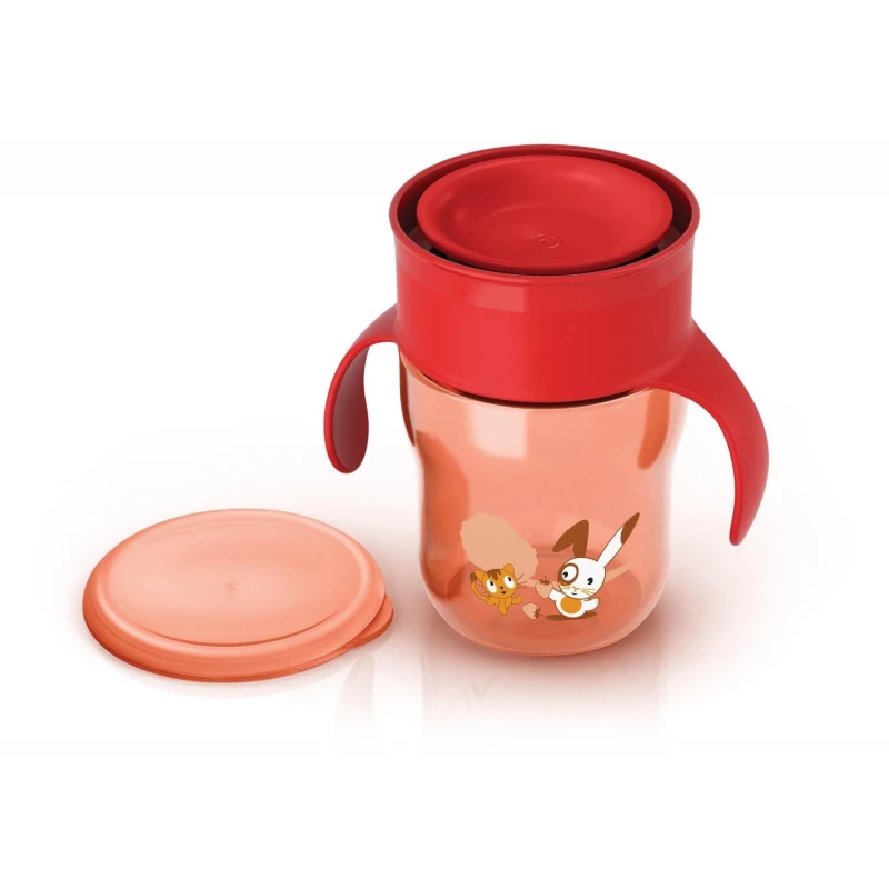 Philips AVENT red Grown Up Cup (260ml) Orange - فيليبس افينت