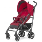 Chicco New Liteway Top Stroller With Bumper Bar - Red - تشيكو