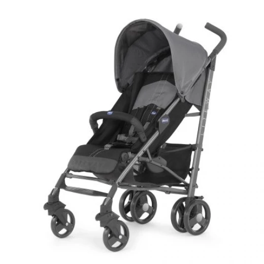 Chicco Liteway Top Stroller with Bumper Bar - Coal Chicco Liteway Top Stroller with Bumper Bar - Coal