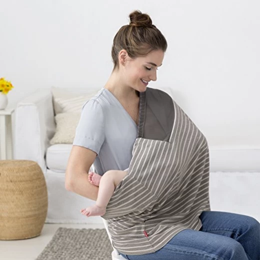 Skip Hop Grab & Go Hide & Chic Nursing Scarf - سكيب هوب - Image 5