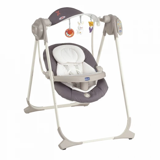 Chicco Polly Swing Silver Chicco Polly Swing Silver