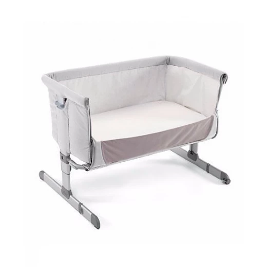 Chicco Next 2 Me Bedside Crib - Silver - تشيكو - Image 4