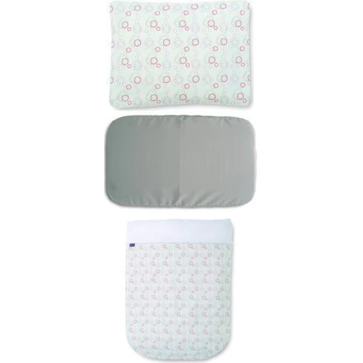 Chicco Bedding Set Next 2 Me Lullago Nature White Chicco Bedding Set Next 2 Me Lullago Nature White