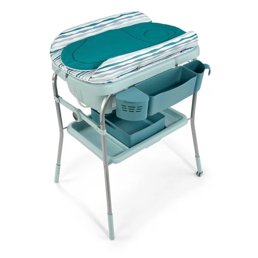 Chicco Cuddle and Bubble Comfort Changer with Bath Baby Station - Wild Chicco Cuddle and Bubble Comfort Changer with Bath Baby Station - Wild