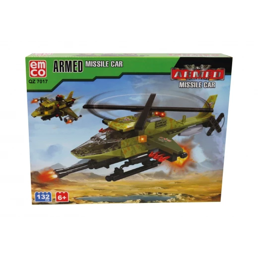 EMCO ARMED MISSILE CAR 132 PCS EMCO ARMED MISSILE CAR 132 PCS