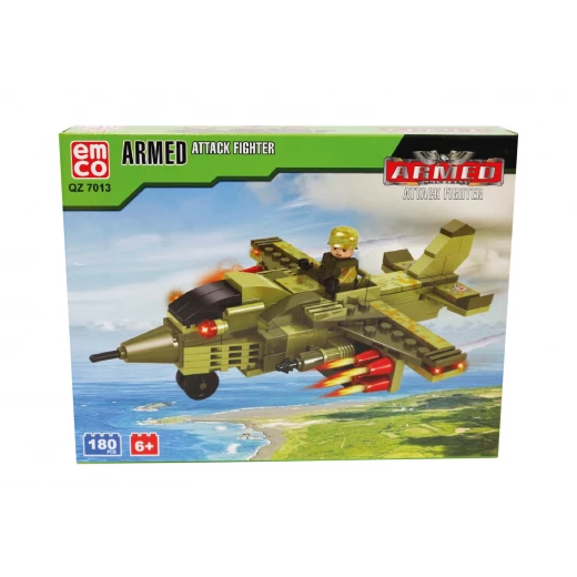 EMCO ARMED ATTACK FIGHTER 180 PCS EMCO ARMED ATTACK FIGHTER 180 PCS