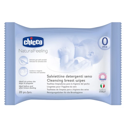 Chicco Cleansing Breast Wipes (20 PCS) Chicco Cleansing Breast Wipes (20 PCS)