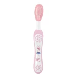 Chicco Milk Teeth Toothbrush +6m, Pink - تشيكو