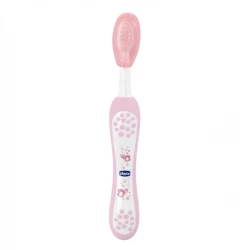 Chicco Milk Teeth Toothbrush +6m, Pink