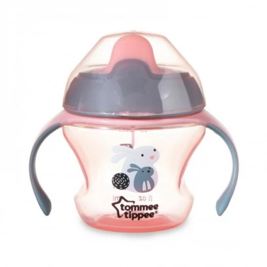Tommee Tippee First Trainer Cup 4m+, 150 ml, Peach Tommee Tippee First Trainer Cup 4m+, 150 ml, Peach
