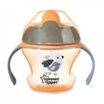 Tommee Tippee First Trainer Cup 4m+, 150 ml, Orange - تومي تيبي