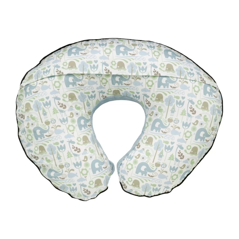 Chicco Boppy Pillow Cotton Slipcover - Blue - تشيكو