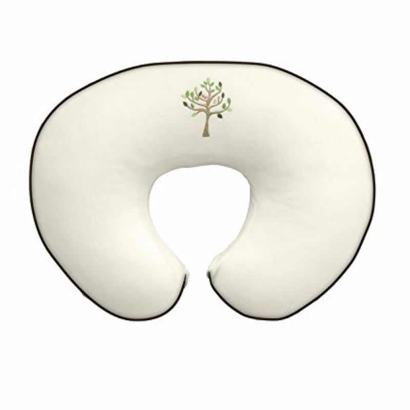 Chicco Boppy Pillow Cotton Slipcover - White Tree - تشيكو