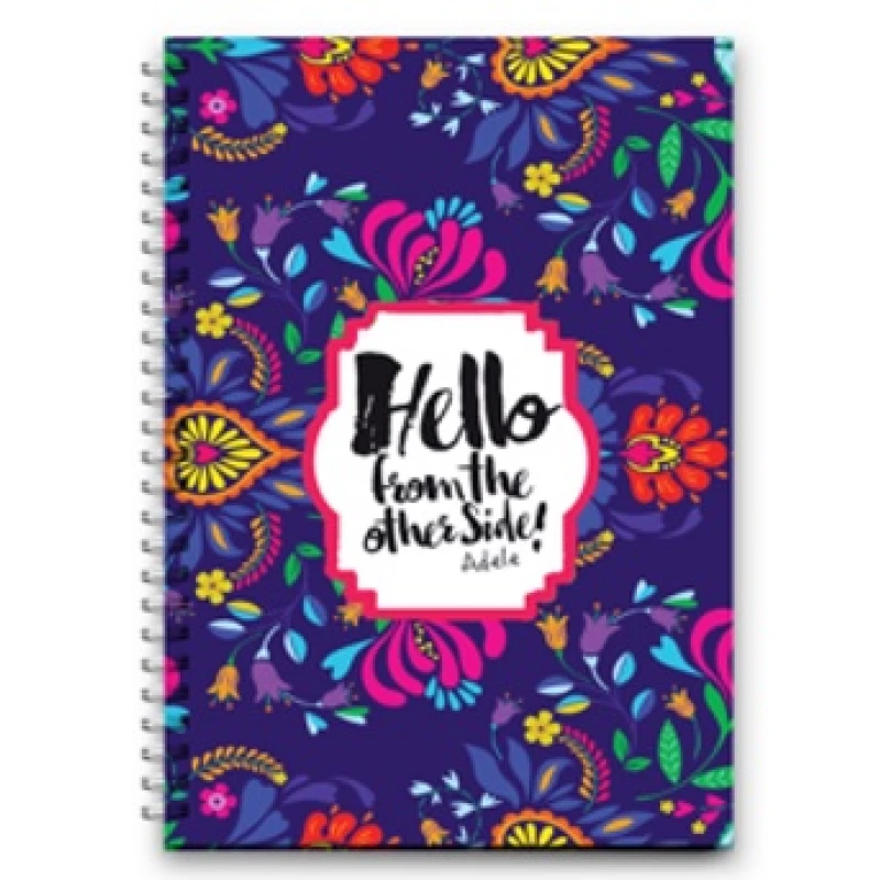 HELLO (23X17 CM) WIRE NOTEBOOK - مفكرة