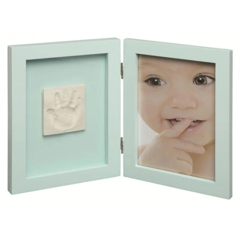 Baby Photo Frame With Baby Print Menthol - بيبي آرت