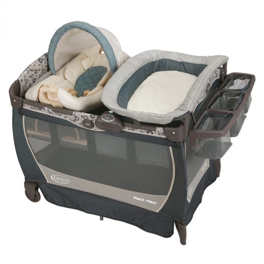 Graco Pack ‘n Play with Cuddle Cove LX Rocking Seat – Brompton Graco Pack ‘n Play with Cuddle Cove LX Rocking Seat – Brompton