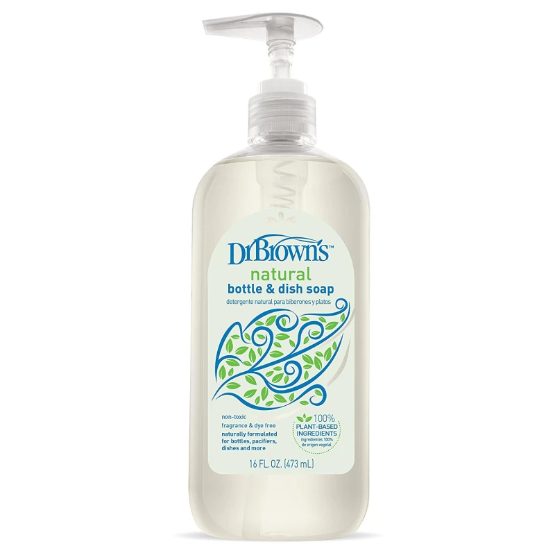 Dr. Brown's Natural Bottle and Dish Soap- 473ml - دكتور براونز
