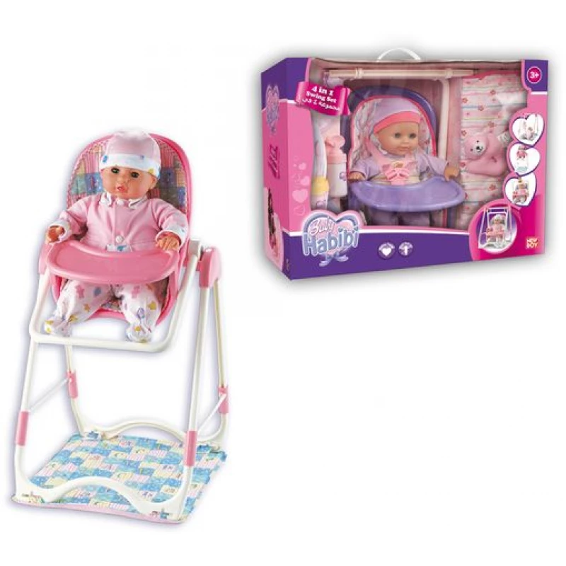 BABY HABIBI 4 IN 1 SWING SET - بيبي حبيبي