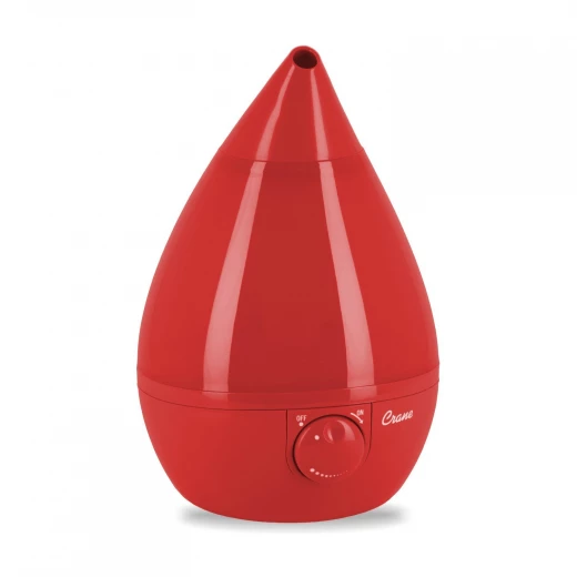 Crane Drop Ultrasonic Cool Mist Humidifier – Red Crane Drop Ultrasonic Cool Mist Humidifier – Red