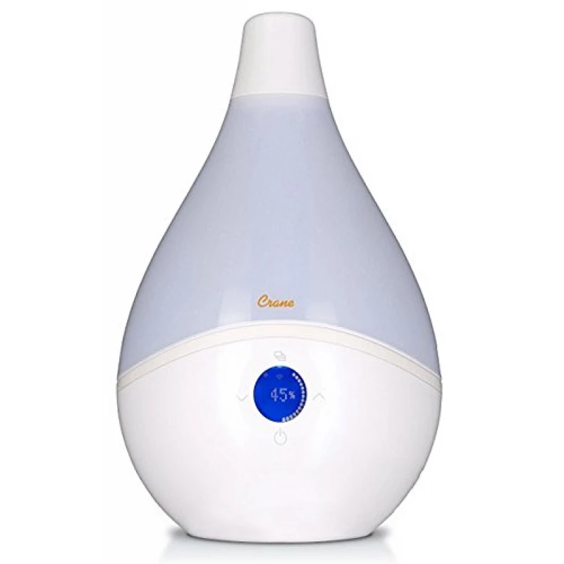 Crane Smart Drope Ultrasonic Cool Mist Humidifier White - كرين