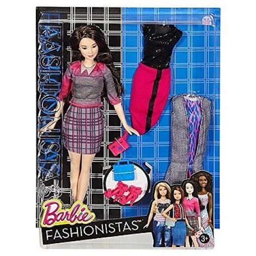 BARBIE FASHION AND BEAUTY - Fashionistas doll with 2 extra dress - 5 BARBIE FASHION AND BEAUTY - Fashionistas doll with 2 extra dress - 5