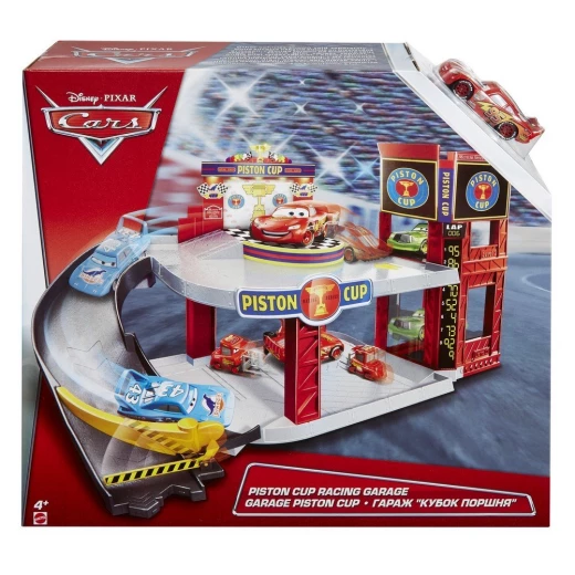 Mattel DWB90 Disney Pixar Cars Piston Cup Racing Garage Mattel DWB90 Disney Pixar Cars Piston Cup Racing Garage