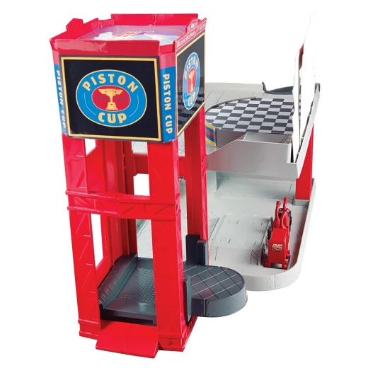 Mattel DWB90 Disney Pixar Cars Piston Cup Racing Garage - ماتيل - Image 3