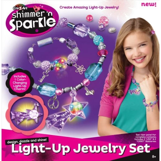 Cra-Z-Art Shimmer and Sparkle BRIGHT JEWELRY Cra-Z-Art Shimmer and Sparkle BRIGHT JEWELRY