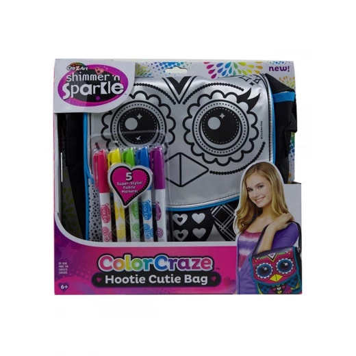 Cra-Z-Art Shimmer N Sparkle Color Hootie Cutie Bag Cra-Z-Art Shimmer N Sparkle Color Hootie Cutie Bag