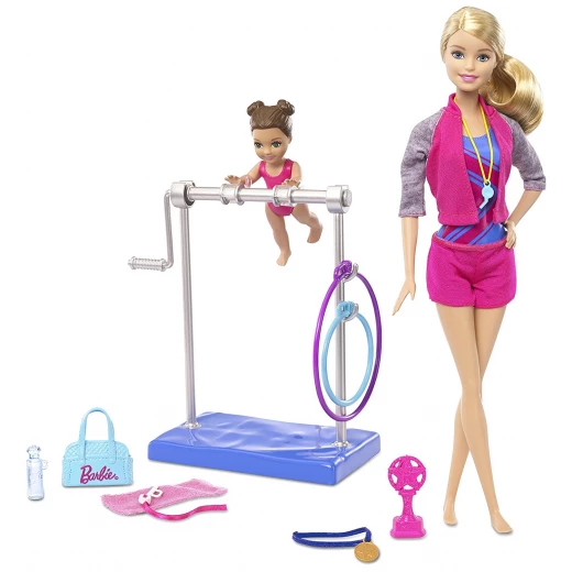 Barbie Gymnastic Coach Dolls & Playset - باربي - Image 4
