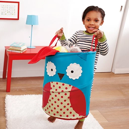 Skip Hop Zoo Pop-Up Hamper, Otis Owl - سكيب هوب - Image 3