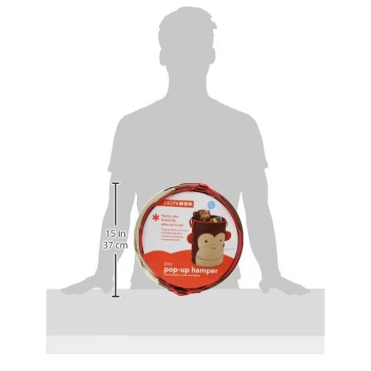 Skip Hop Zoo Pop-Up Hamper, - Monkey - سكيب هوب - Image 3
